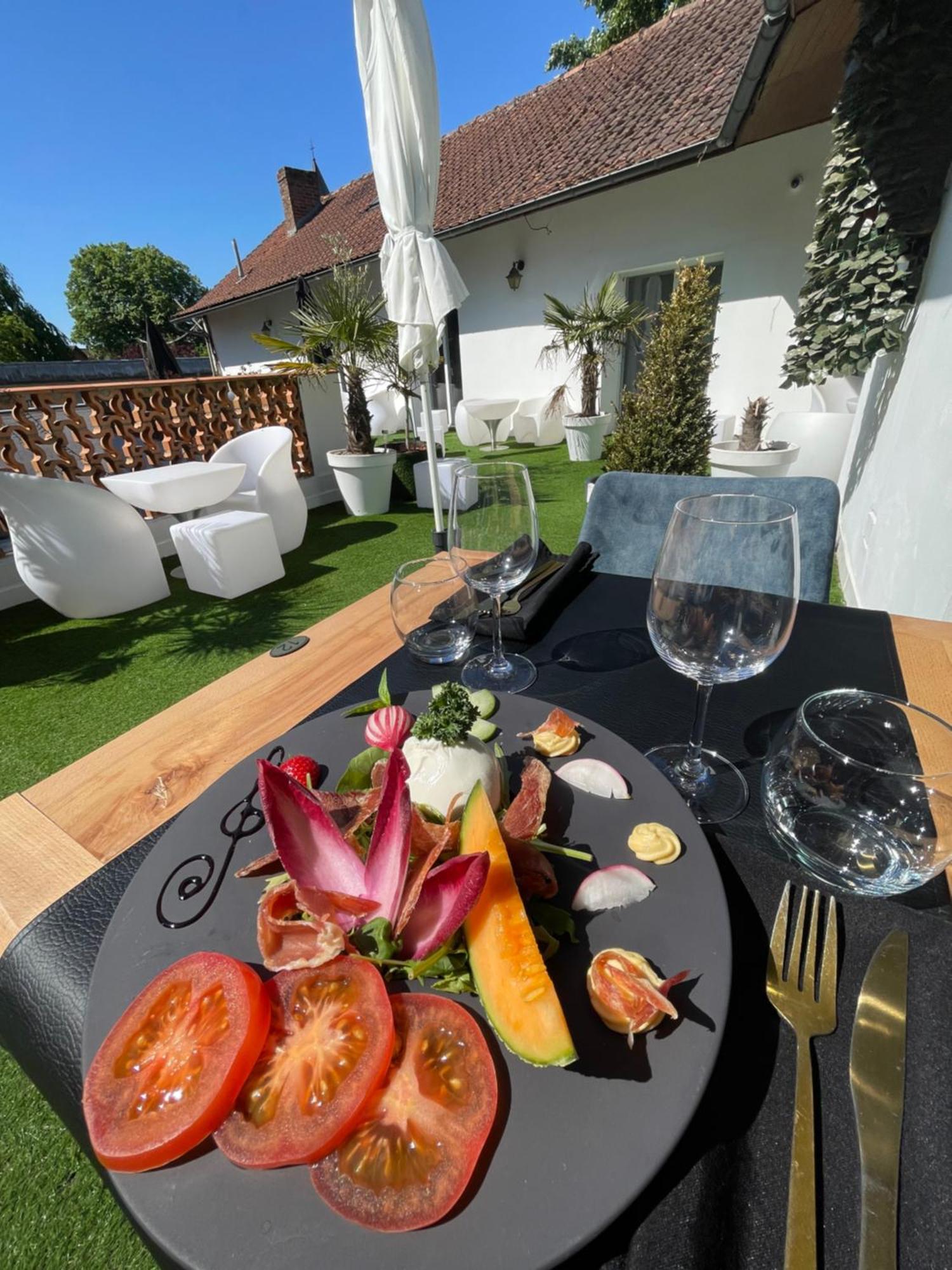 La Terrasse Des Spas - Restaurant - Institut Massage Азбрук Экстерьер фото